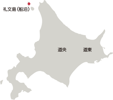 北海道の地図